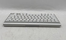 Load image into Gallery viewer, Apple White Silver Bluetooth Wireless Portable Slim Keyboard Not Tested
