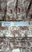 Load image into Gallery viewer, Vintage Hartmann Luggage Brown Leather Top Handle Lined Large Travel Suitcase
