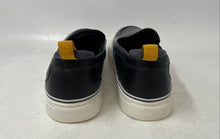 Load image into Gallery viewer, Bruno Marc Boys Black Leather Moc Toe Slip-On Loafer Shoes Size 6
