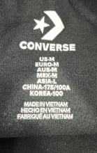 Load image into Gallery viewer, Converse Mens Cons Black Short Sleeve Crew Neck Pullover T-Shirt Size Medium
