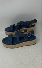 Load image into Gallery viewer, Michael Kors Womens Lynn MV24L Blue Open Toe Espadrille Sandals Size 7.5 M
