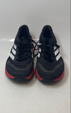 Load image into Gallery viewer, Adidas Mens Runfalcon 5 Black Red Low Top Lace-Up Sneaker Shoes Size 10.5
