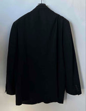 Load image into Gallery viewer, Vinci Philosophy Mens Black Long Sleeve Notch Lapel Collar Blazer Size 48R
