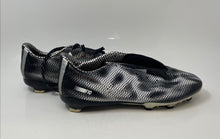 Load image into Gallery viewer, Adidas Mens F10 FG Black Gray Low Top Lace-Up Soccer Cleats Size 10
