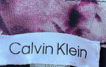 Load image into Gallery viewer, Calvin Klein Womens Multicolor Floral Long Sleeve Pullover Blouse Top Size XL
