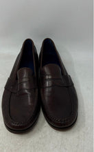 Load image into Gallery viewer, Cole Haan Mens Brown Leather Moc Toe Slip-On Penny Loafer Shoes Size 11M
