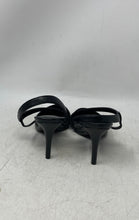 Load image into Gallery viewer, Calvin Klein Womens Greer Black Leather Pointed Toe Slingback Heels Size 8M
