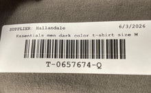 Load image into Gallery viewer, Fear Of God Essentials Mens Dark Gray Short Sleeve Pullover T-Shirt Size Medium
