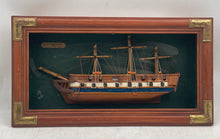 Load image into Gallery viewer, USS Constitution 1812 Replica Ship Wall Decor Shadow Box Nautical Frame
