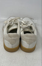 Load image into Gallery viewer, Reebok Womens Club MEMT TXTL White Round Toe Lace-Up Sneaker Shoes Size 10

