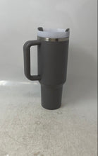 Load image into Gallery viewer, Stanley Gray Tableware And Drinkware Stainless Steel Travel Tumbler
