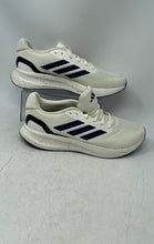Load image into Gallery viewer, Adidas Mens Runfalcon 5 JR5088 White And Blue Lace-Up Sneaker Shoes Size 11
