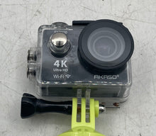 Load image into Gallery viewer, Akaso Black 4K Ultra HD Wi-Fi Digital Action Camera With Handle Not Tested
