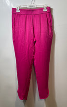Load image into Gallery viewer, Zara Womens Pink Flat Front Elastic Waist Pull-On Trousers Pants Size Medium
