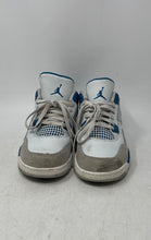 Load image into Gallery viewer, Nike Kids Jordan 4 Retro BQ7669-141 White Blue Sneaker Shoes Size 2.5Y
