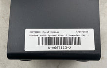 Load image into Gallery viewer, Set Of 2 Pieces Hisense Black KSub-10 Subwoofer Sound Audio Systems Not Tested
