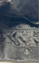 Load image into Gallery viewer, Michael Kors Womens Brookville Black Pebbled Leather Shoulder Strap Hobo Bag
