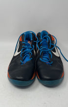 Load image into Gallery viewer, Nike Mens The Overplay VIII 637382-002 Black Orange Basketball Shoes Size 12.5
