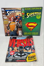 Load image into Gallery viewer, Lot Of 7 Pcs DC Comics Superman Batman Justice League Booster Gold Comic Books
