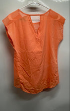 Load image into Gallery viewer, Banana Republic Womens Orange Short Sleeve Pullover Blouse Top Size XS
