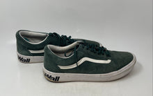 Load image into Gallery viewer, Vans Mens Off The Wall Green And White Lace-Up Casual Sneakers Shoes Size 12
