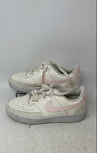 Load image into Gallery viewer, Nike Womens Court Vision Low Next Nature White Blush Pink Sneaker Shoes Size 7.5
