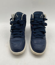 Load image into Gallery viewer, Nike Boys Air Jordan 1 Retro High 705300-405 Navy Blue Sneaker Shoes Size 6.5Y
