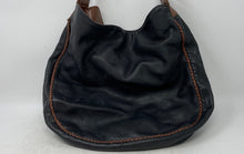 Load image into Gallery viewer, Silver Blue Womens Brown Black Single Strap Outer Zipper Pockets Hobo Bag
