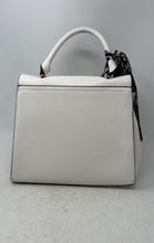 Load image into Gallery viewer, Steve Madden Womens BWinston White Leather With Scarf Satchel Bag No Strap
