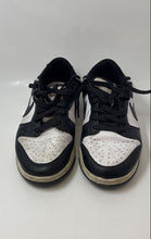 Load image into Gallery viewer, Nike Mens Dunk Low Black White Leather Low Top Lace-Up Sneaker Shoes Size 11
