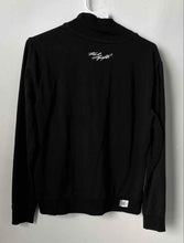 Load image into Gallery viewer, Karl Lagerfeld Paris Womens Black Long Sleeve Front Pockets Full-Zip Jacket Sz M

