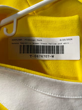 Load image into Gallery viewer, Banana Republic Womens Yellow And White Sleeveless Stretch Shift Dress Size 8
