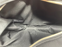 Load image into Gallery viewer, Giorgio Armani Beauty Womens Black Makeup Cosmetic Bag Stained
