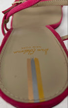 Load image into Gallery viewer, Sam Edelman Womens Kit Pink Beige Leather High Heel Slingback Sandals Size 9.5M
