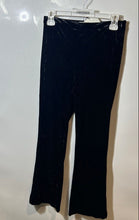 Load image into Gallery viewer, Zara Womens Black Flat Front Stretch Side Zip Wide-Leg Trouser Pants Size XS
