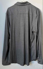 Load image into Gallery viewer, Alfani Mens Gray Long Sleeve Point Collar Classic Button-Up Shirt Size L
