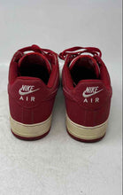 Load image into Gallery viewer, Nike Mens Air Force 1 306353-167 Red White Leather Lace-Up Sneakers Shoes Sz 12
