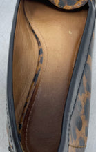 Load image into Gallery viewer, Coach Womens Berdina Brown Leopard Print Patent Leather Loafers Shoes Size 8B
