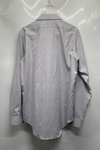 Load image into Gallery viewer, Calvin Klein Mens Light Gray Non-Iron Slim Fit Dress Shirt Size M 15.5 34/35
