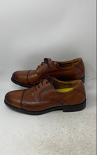 Load image into Gallery viewer, Florsheim Mens Midtown Brown Leather Cap Toe Oxford Dress Shoes Size 12 5E
