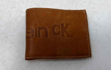 Load image into Gallery viewer, Calvin Klein Mens Brown Leather Foldable Lightweight Bifold Wallet
