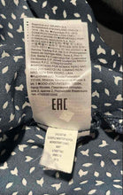Load image into Gallery viewer, Banana Republic Womens Blue White Printed Flutter Sleeve Wrap Blouse Top Size S
