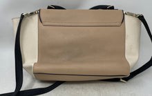 Load image into Gallery viewer, Kate Spade New York Womens Brown Beige Leather Detachable Strap Satchel Handbag
