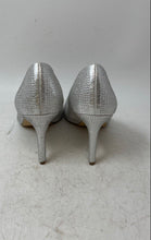 Load image into Gallery viewer, Jessica Simpson Womens Silver Rhinestone Pointed Toe Pump Heels Size 9.5M

