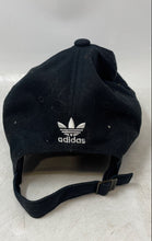 Load image into Gallery viewer, Adidas Womens Black Cotton Embroidered Logo Adjustable Baseball Cap Size OSFW
