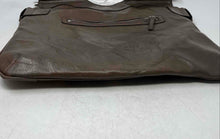 Load image into Gallery viewer, Guess Womens Brown Faux Leather Studded Double Handle Inner Pocket Shoulder Bag
