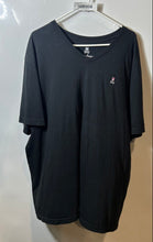 Load image into Gallery viewer, Psycho Bunny Mens Black Cotton Short Sleeve V-Neck Pullover T-Shirt Size 9
