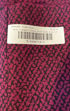 Load image into Gallery viewer, Chico's Womens Purple Black Printed Straight Leg Ankle Pants Size 1.5
