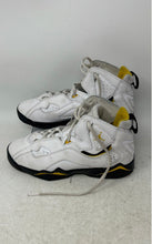 Load image into Gallery viewer, Nike Kids Air Jordan True Flight White Black Yellow Sneaker Shoes Size 5.5Y
