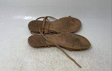 Load image into Gallery viewer, Michael By Michael Shannon Womens Beige Leather Strappy Sandals Size 9
